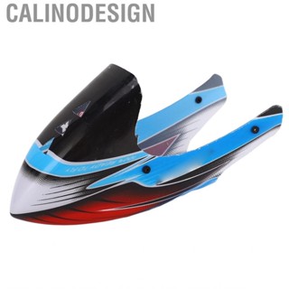 Calinodesign RC Helicopter Head Cover  Sturdy Canopy Practical Red Blue for K200