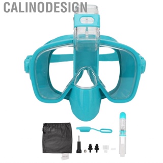 Calinodesign Snorkeling Gear Cover  Folding Breathing  Diving Face for Water Activities