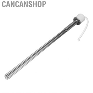 Cancanshop Immersion Water Heater  220V Stainelss Steel Solar Heating Rod Limescale Proof for Swimming Pool