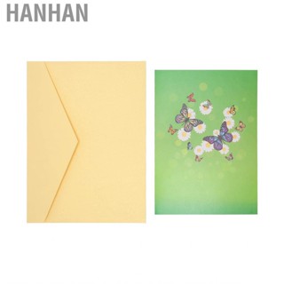 Hanhan 3D Birthday Cards  Exquisite Engraving Greeting Card for Family Parties