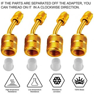 R410a อะแดปเตอร์ พอร์ตชาร์จ ทองเหลือง 1/4 นิ้ว SAE 11 มม. 0.47 นิ้ว 12 มม. 5/16 นิ้ว