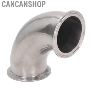 Cancanshop Sanitary Ferrule Elbow 90 Degree  Fitting Stainless Steel 304 Homebrew High Pressure Resistant Clamp