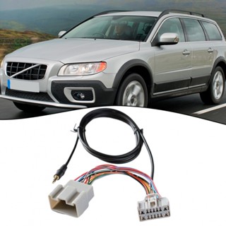 ⚡NEW 9⚡Car AUX Wiring Black&amp;Grey Cable Car Accessories Durable Parts Plastic 1 Pcs