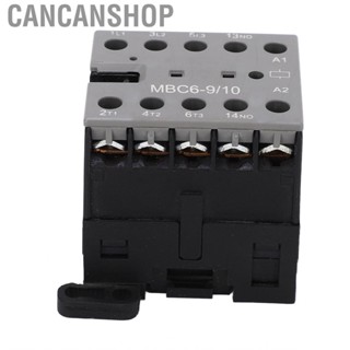 Cancanshop Electric Contactor  Easy Installation DC Flame Retardant 24V 16A ABS Strong Bearing  for Power Supply