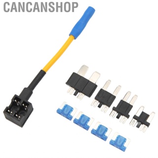 Cancanshop Fuse Holder Kit  Resistant 32V Non Destructive 14AWG Car Add Circuit Adapter Strong Conductivity for Automotive