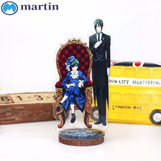 Martin สแตนดี้อะคริลิค ลายการ์ตูนอนิเมะ Michaelis Sebastian สีดํา สําหรับตกแต่งโต๊ะ DIY