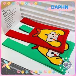 Daphs กระเป๋าถือ กระเป๋าช้อปปิ้ง ผ้าถัก แฮนด์เมด สําหรับผู้หญิง