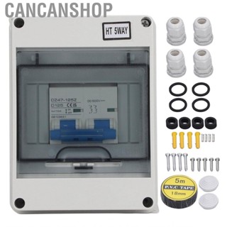 Cancanshop Solar PV Air Switch  DC Disconnect Plug and Play IP65  for Power Generation System