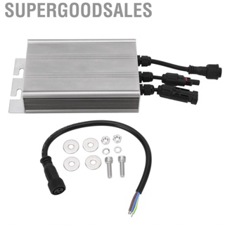 Supergoodsales Grid Connected Inverter  Wear Resistant AC230V Strong Solar Tie Micro MPPT 93% Conversion Efficiency for Office