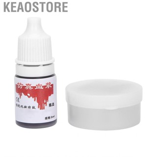 Keaostore Fake Blood Capsules Halloween Makeup Costume Cosplay Prop Party Trick