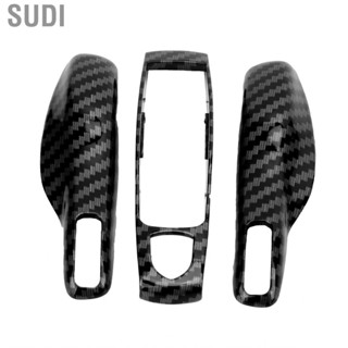 Sudi Keyless Entry Key Protector  Glossy Surface Car Case Carbon Fiber Color Keyfob Housing for CAYMAN 2013-2015 (981)