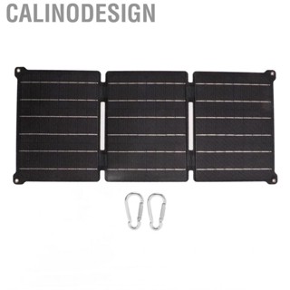 Calinodesign Foldable Solar Panel  High Conversion Eco Friendly Charging Pack for Camping