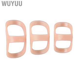 Wuyuu Oval 3PCS Finger Splint Support Protection Stabilizes  Mallet Trigger