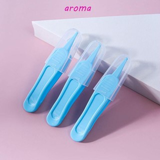 Aroma แหนบทําความสะอาดจมูก อเนกประสงค์ ทนทาน ใช้ซ้ําได้ เพื่อความปลอดภัย สําหรับเด็ก