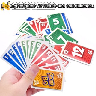 การ์ดเกม CORDELL SKIP BO 162 ใบ ของขวัญคริสต์มาส