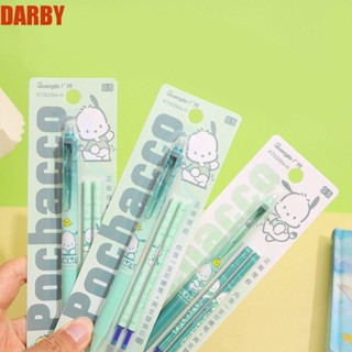 Darby ชุดปากกาเจลลบได้ 0.5 มม. พร้อมไส้ปากกา ลายการ์ตูน สําหรับนักเรียน