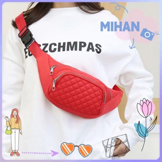 Mh Fanny Pack Fannie Pack กระเป๋าบัม น่ารัก กระเป๋าสตางค์แฟชั่น สําหรับผู้หญิง วัยรุ่น