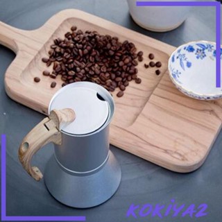 [Kokiya2] เครื่องชงกาแฟเอสเปรสโซ่ แบบอลูมิเนียม 6 ถ้วย สําหรับห้องครัว บ้าน คาเฟ่