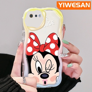 เคสโทรศัพท์มือถือ ซิลิโคนนุ่ม ใส กันกระแทก ลายการ์ตูนมินนี่เมาส์น่ารัก สําหรับ Realme C2 C2S OPPO A1K