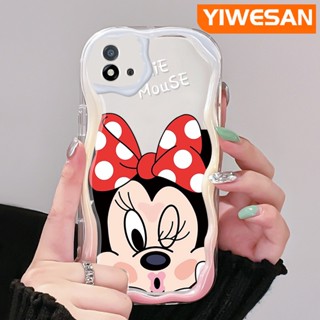 เคสโทรศัพท์มือถือ ซิลิโคนนิ่ม ใส กันกระแทก ลายการ์ตูนมินนี่เมาส์น่ารัก สําหรับ Realme C20 C20A C11 2021 C11 2020 Narzo 50i