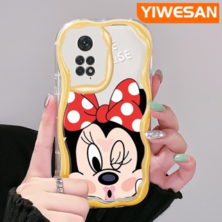 เคสโทรศัพท์มือถือ ซิลิโคนนิ่ม ใส กันกระแทก ลายการ์ตูนมินนี่เมาส์น่ารัก สําหรับ Xiaomi MI Redmi Note 11 11s Poco M4 Pro 4G