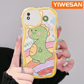 เคสโทรศัพท์มือถือ ซิลิโคนใส กันกระแทก ลายการ์ตูนไดโนเสาร์น่ารัก สําหรับ Xiaomi Redmi 9C NFC Redmi 9A 9i A1 A2 POCO C31