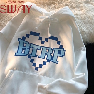 SWAY เสื้อผ้าผู้ญิง แขนยาว เสื้อฮู้ด คลุมหญิง สไตล์เกาหลี แฟชั่น A98J3AY 35Z230828