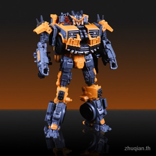 Quick-release movie version original big KO SS99 changed to 7 trap QT-01 rescue car deformation car robot toy