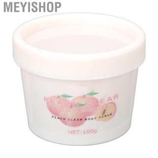 Meyishop Exfoliating Body Scrub Peach Sugar Flavor Ice  Texture  Moisturizing Cleansing Gentle