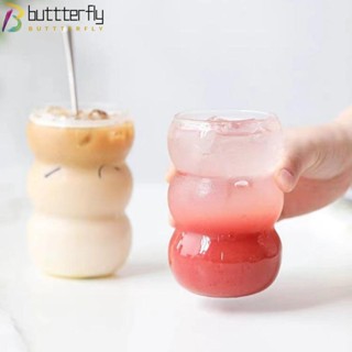 Buttterfly แก้วกาแฟใส ทนความร้อน คุณภาพสูง ขนาดใหญ่