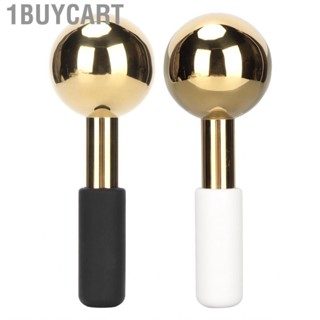 1buycart Ice Globes Gold Stainless Steel Ball  Age Skin Soothing Reduce Irritation De