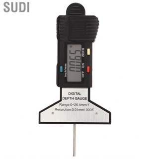 Sudi Tread Depth Measuring Tool High Accuracy Professional Tyre Gauge Easy To Read for Motorcycles Cars