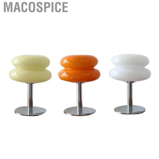 Macospice Glass Stained Desk Lamp Children s Bedroom Bedside Study Home Decoration Egg Tart Table