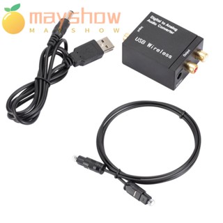 Mayshow เครื่องขยายเสียง DAC พร้อมตัวแปลงเสียง บลูทูธ ออปติคอลไฟเบอร์