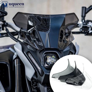 Uqueen แผ่นเบี่ยงลม อุปกรณ์เสริมรถจักรยานยนต์ สําหรับ YAMAHA MT-09 FZ-09 2021 2022 F3G3