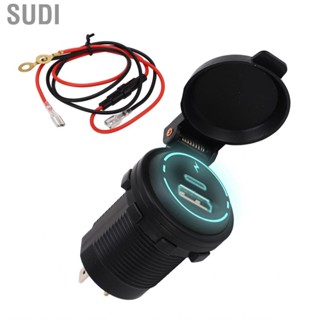 Sudi USB  Short Circuit Protection DC12V To 24V Car Socket for ATV