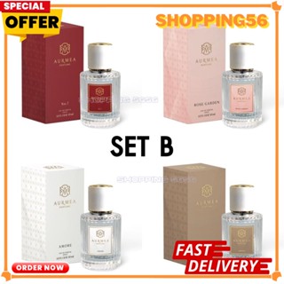 Set B น้ำหอม aurmea (ขนาด30ml.4 ชิ้น)