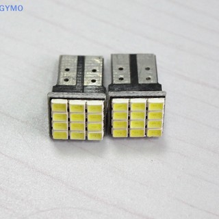 [cxGYMO] หลอดไฟเลี้ยวรถยนต์ LED T10 3020 12 SMD สีขาว HDY 1 ชิ้น