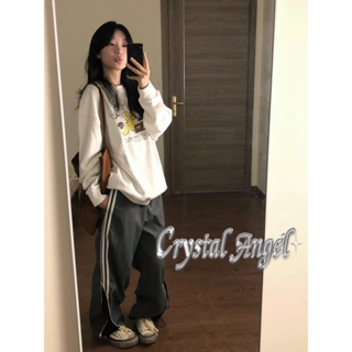 Crystal  เสื้อผ้าผู้ญิง แขนยาว เสื้อฮู้ด คลุมหญิง สไตล์เกาหลี แฟชั่น  ทันสมัย Chic สไตล์เกาหลี สวย A98J2LM 36Z230909