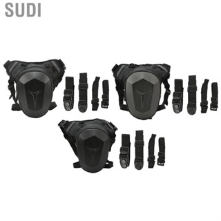 Sudi Motorcycle Drop Leg Bag with Reflective Strip Water Resistant Waist Pack for Outdoor Hiking Traveling Fishing