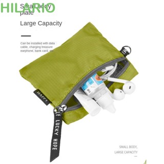 Hilario Bivy กระเป๋าจัดเก็บหูฟัง พร้อมตะขอ ขนาดเล็ก แบบพกพา สําหรับว่ายน้ํา