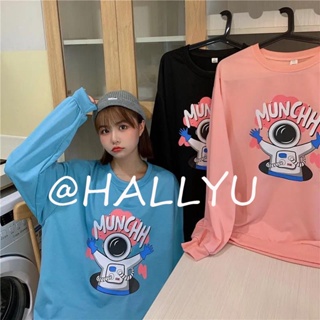 HALLYU  เสื้อผ้าผู้ญิง แขนยาว เสื้อฮู้ด คลุมหญิง สไตล์เกาหลี แฟชั่น  Comfortable ทันสมัย Unique สวย A98J33T 36Z230909