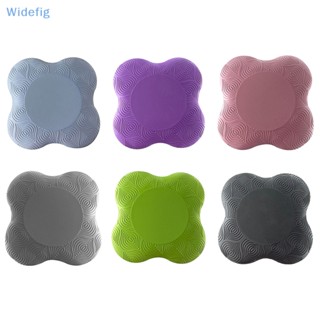 Widefig แผ่นรองเข่า กันลื่น สีพื้น สําหรับเล่นโยคะ 1 แพ็ค