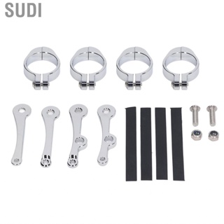 Sudi 1 Pair Motorcycle Headlight Mounting Bracket 39-41mm Aluminum CNC Processing Holder Replacement For Suzuki