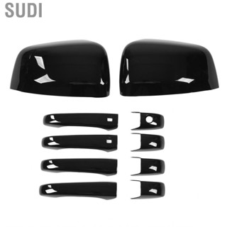 Sudi Car Outside Door Handle Trim Perfect Match Easy Clean Rearview Mirror Housing for Vehicle