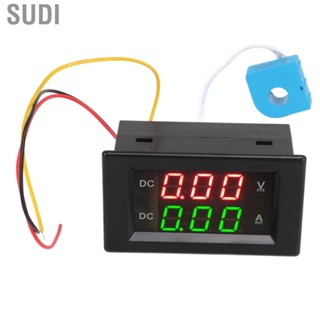 Sudi 2 in 1 Volt Amp Meter 600V 20A Dual Digital Display  Ammeter Voltmeter Gauge for Car Motorcycle