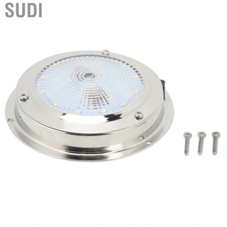 Sudi Boat Courtesy Lamp 316 Stainless Steel Housing IP65   RV Dome Light DC12‑24V Universal for Marine