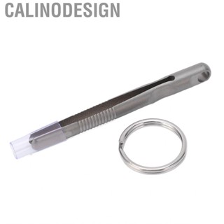 Calinodesign EDC Mini Keychain Tweezer Alloy Portable TC4 Small Outdoor G