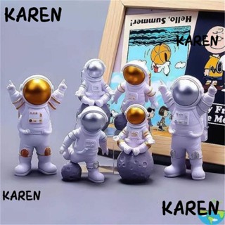 ฟิกเกอร์ รูปปั้นนักบินอวกาศ KAREN ขนาดเล็ก สําหรับตกแต่งบ้าน