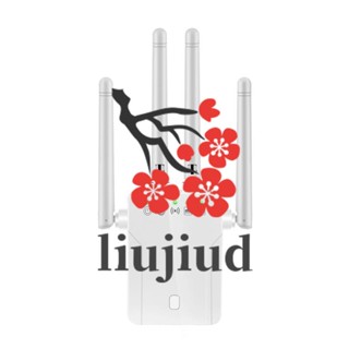 Liujiud อุปกรณ์ขยายสัญญาณ Wifi ABS ปลั๊ก US สําหรับบ้าน